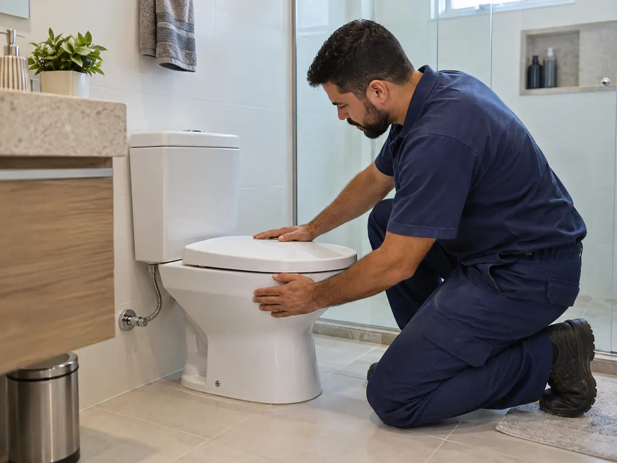 Instalação e Reparo de Vasos Sanitários concluído por encanador profissional em Campinas